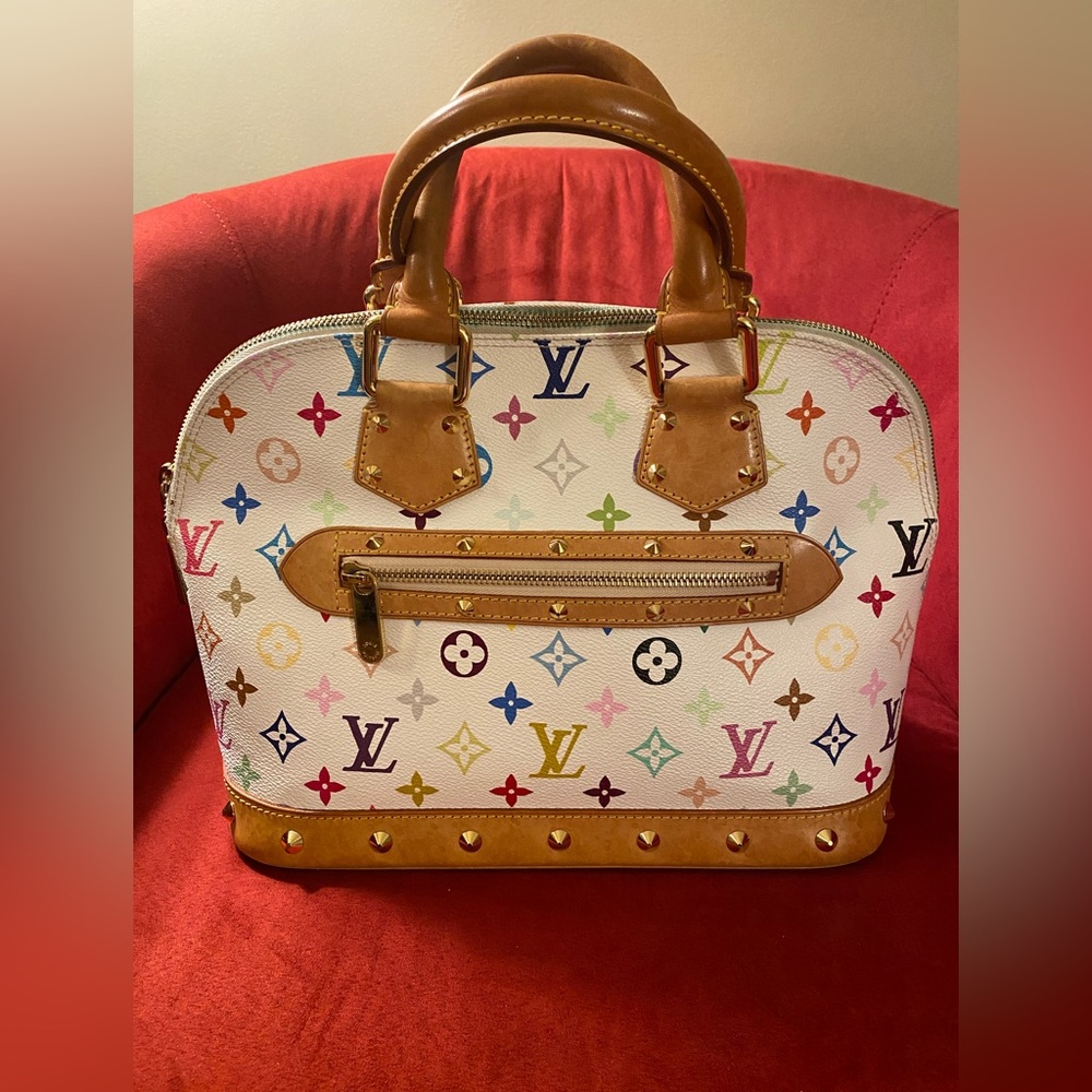 LOUIS VUITTON Alma Handbag Multicolor PM